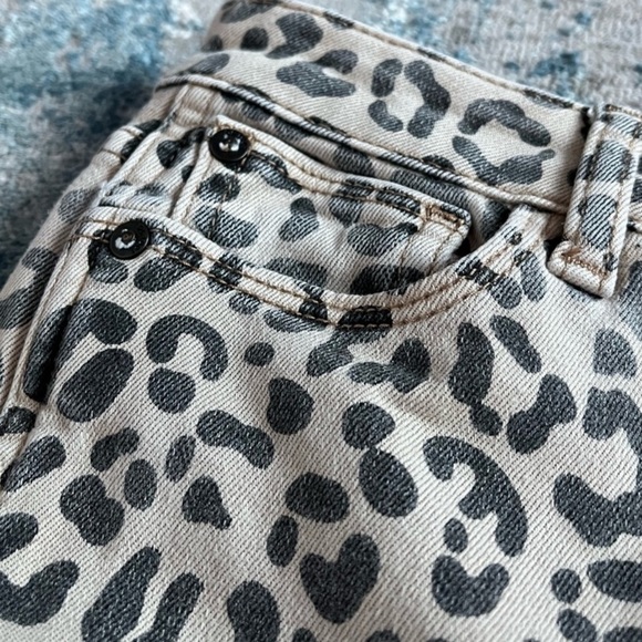Girls DL1961 LUCY Shorts  cute animal print shorts size 12 - Picture 6 of 10